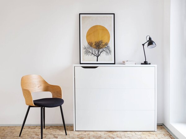 Písací stôl Lenart WORK CONCEPT biela Strana: Pravá
