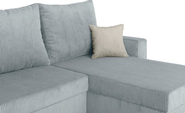 ROHOVÁ SEDAČKA, textil, kompozitné drevo, mätovozelená P & B - Sedačky, Online Only