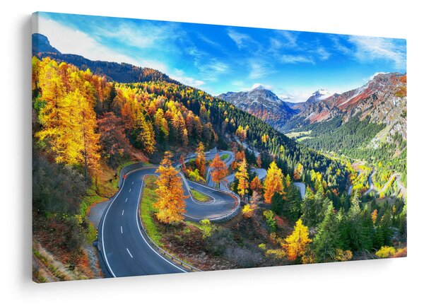 Obraz - Malojský priesmyk (90x60 cm)