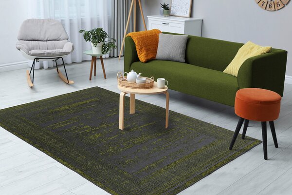 PLOCHO TKANÝ KOBEREC, 80/150 cm zelená Kayoom - Online Only bytové doplnky, Online Only