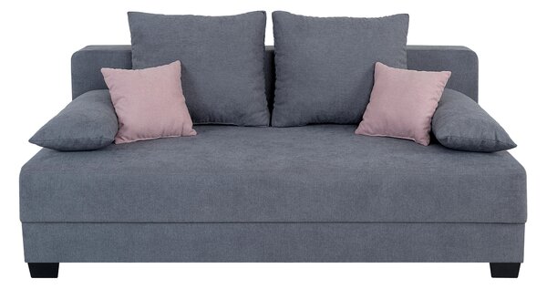 ROZKLADACIA POHOVKA, textil, kompozitné drevo, sivá P & B - Sedačky, Online Only