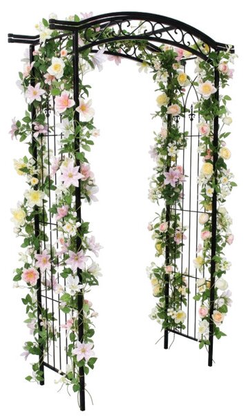 Záhradná pergola MATE čierna DEN9043