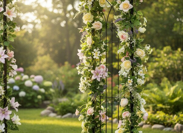 Záhradná pergola MATE čierna DEN9043