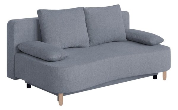 ROZKLADACIA POHOVKA, textil, kompozitné drevo, tmavosivá P & B - Sedačky, Online Only