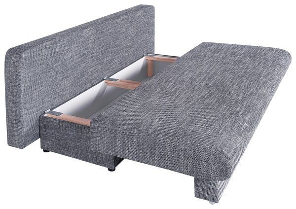 ROZKLADACIA POHOVKA, textil, kompozitné drevo, sivá P & B - Sedačky, Online Only