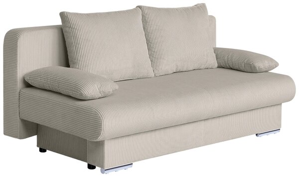 ROZKLADACIA POHOVKA, textil, kompozitné drevo, krémová P & B - Sedačky, Online Only