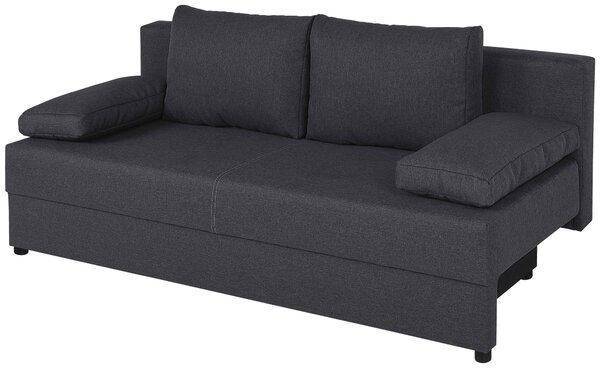 ROZKLADACIA POHOVKA, textil, kompozitné drevo, tmavosivá P & B - Sedačky, Online Only