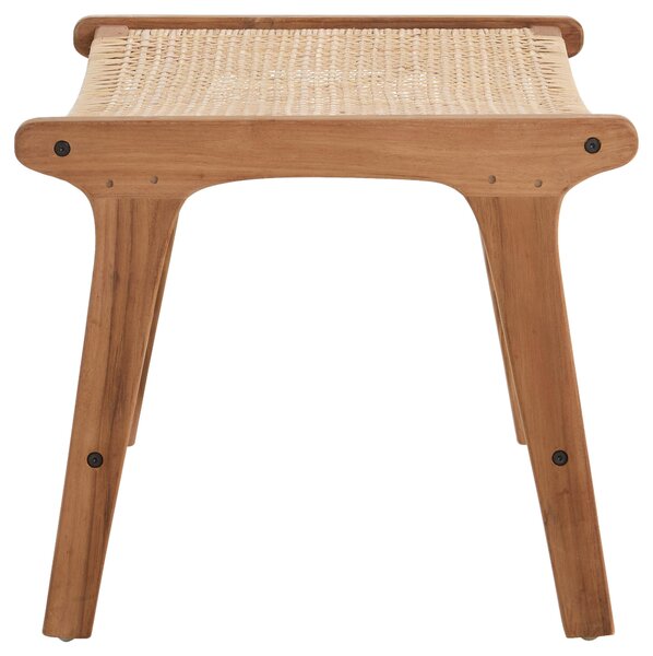 TABURETKA, drevo, prírodné materiály, 65/41/47 cm Livetastic - Online Only drobný nábytok, Online Only