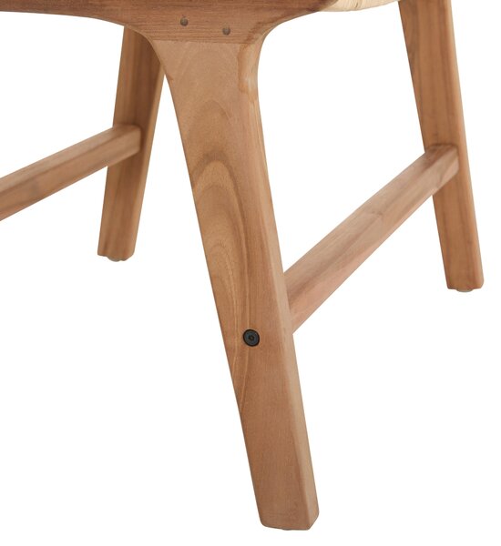 TABURETKA, drevo, prírodné materiály, 65/41/47 cm Livetastic - Online Only drobný nábytok, Online Only