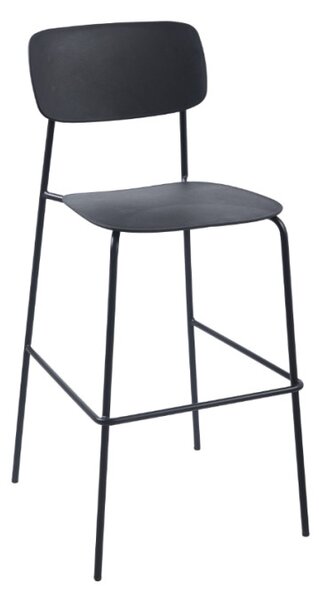 Barová stolička NERO čierna