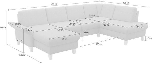 SEDACIA SÚPRAVA, textil, bahenná hnedá Sit & More - Sedačky, Online Only