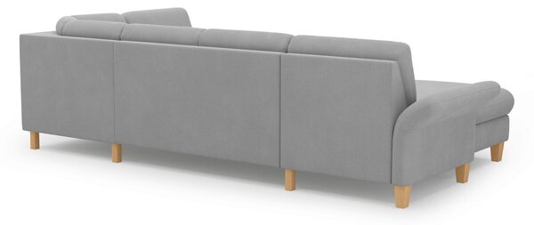 SEDACIA SÚPRAVA, textil, sivá Sit & More - Sedačky, Online Only