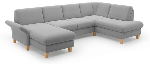 SEDACIA SÚPRAVA, textil, sivá Sit & More - Sedačky, Online Only