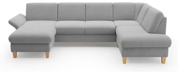 SEDACIA SÚPRAVA, textil, sivá Sit & More - Sedačky, Online Only