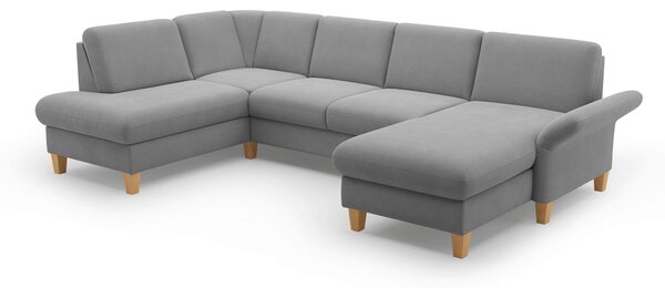 SEDACIA SÚPRAVA, textil, sivá Sit & More - Sedačky, Online Only