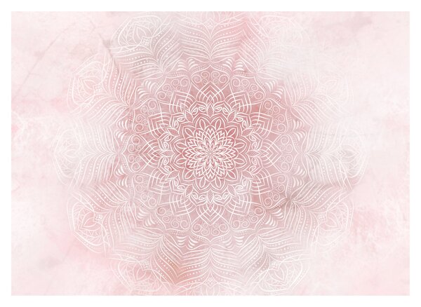 Obraz - Ružová mandala (70x50 cm)