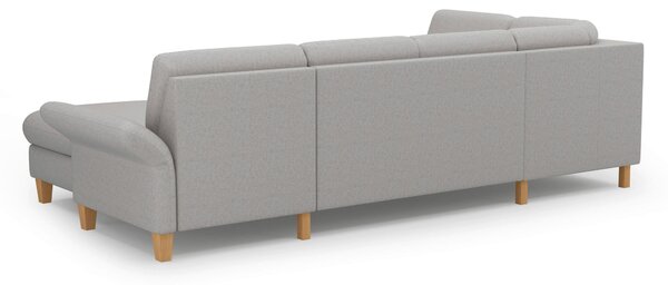 SEDACIA SÚPRAVA, textil, svetlosivá Sit & More - Sedačky, Online Only