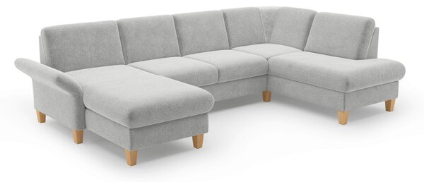 SEDACIA SÚPRAVA, textil, svetlosivá Sit & More - Sedačky, Online Only