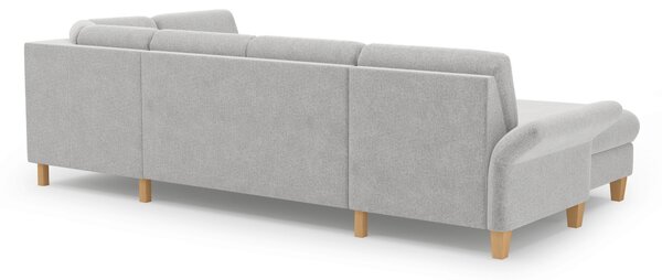 SEDACIA SÚPRAVA, textil, svetlosivá Sit & More - Sedačky, Online Only
