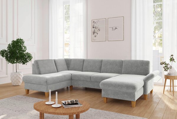 SEDACIA SÚPRAVA, textil, svetlosivá Sit & More - Sedačky, Online Only