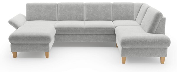 SEDACIA SÚPRAVA, textil, svetlosivá Sit & More - Sedačky, Online Only