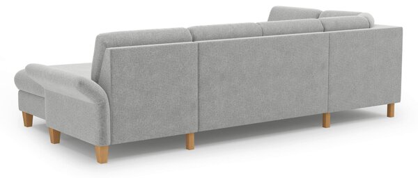 SEDACIA SÚPRAVA, textil, svetlosivá Sit & More - Sedačky, Online Only