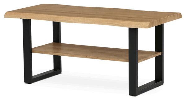 Konferenčný stolík CT-F4212 OAK divoký dub / čierny