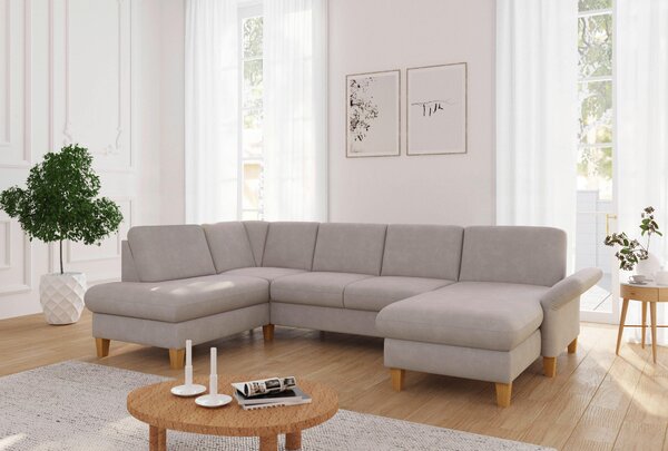 SEDACIA SÚPRAVA, textil, sivobéžová Sit & More - Sedačky, Online Only