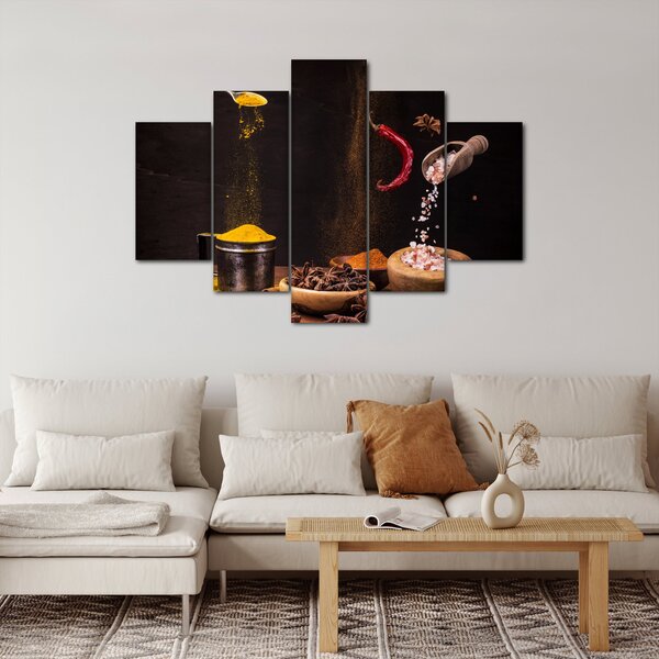 Obraz - Korenie v pohybe (150x105 cm)