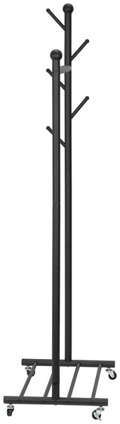 POJAZDNÝ STOJAN NA ODEVY, 68/170/43 cm PBJ - Predsieňové programy, Online Only