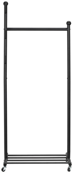POJAZDNÝ STOJAN NA ODEVY, 68/170/43 cm PBJ - Predsieňové programy, Online Only