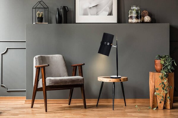 STOLNÁ LAMPA, E27, 25/29/69 cm P & B - Online Only bytové doplnky, Online Only
