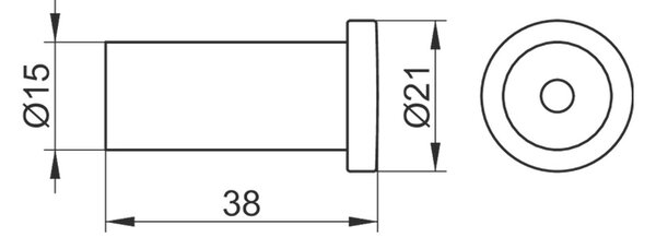 Keuco Collection Plan - Háčik 38 mm, chróm 14916010000