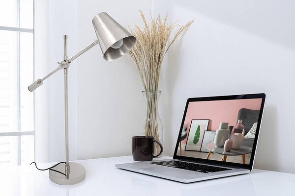 LAMPA NA PÍSACÍ STÔL, E27, 68/18/74 cm P & B - Online Only bytové doplnky, Online Only