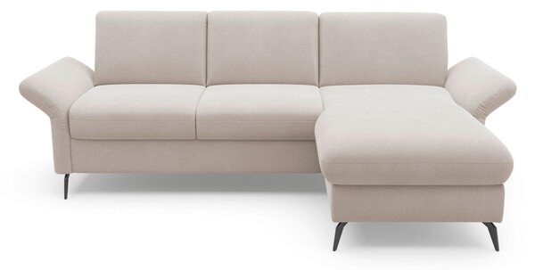 ROHOVÁ SEDAČKA, textil, sivobéžová Sit & More - Sedačky, Online Only