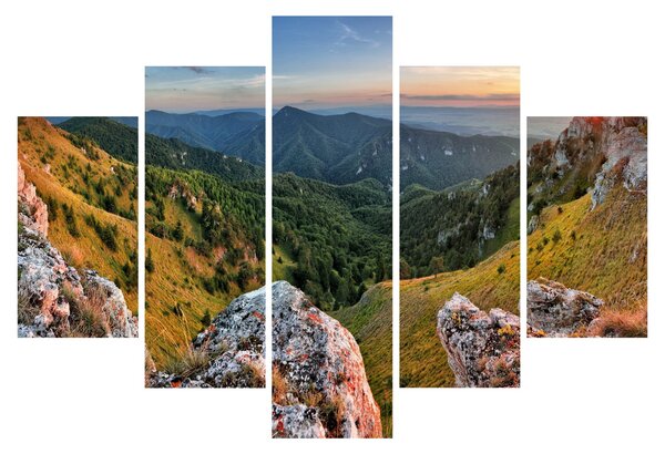 Obraz - Horská krajina (150x105 cm)