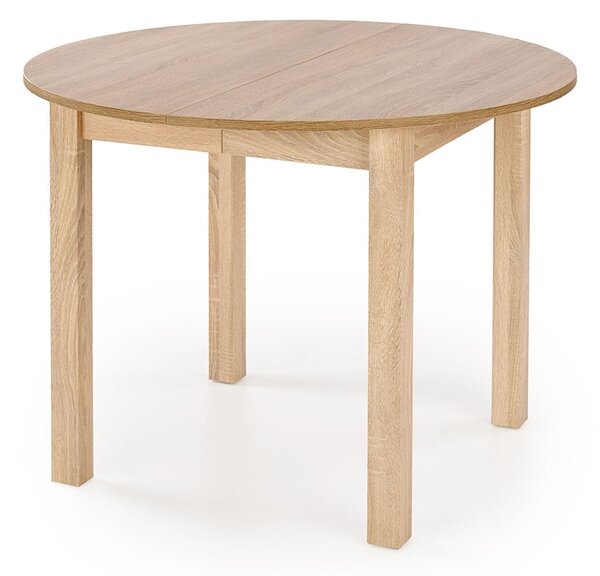 Stôl okragly rozkladany 102 Neryt - Dub sonoma