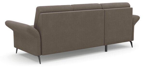 ROHOVÁ SEDAČKA, textil, bahenná hnedá Sit & More - Sedačky, Online Only