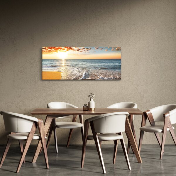 Obraz - Východ slnka (120x50 cm)
