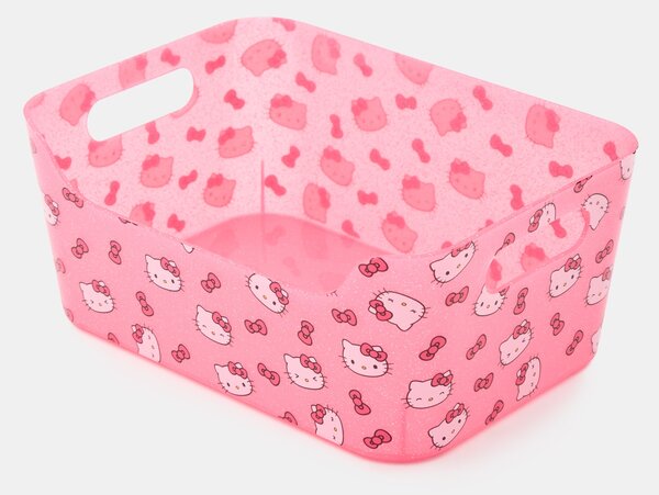 Sinsay - Plastový úložný box Hello Kitty - ružová