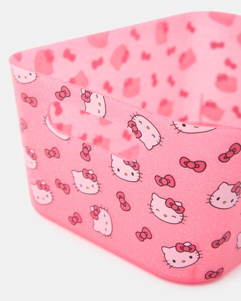 Sinsay - Plastový úložný box Hello Kitty - ružová