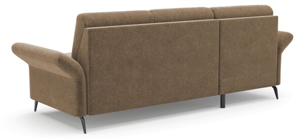 ROHOVÁ SEDAČKA, textil, svetlohnedá Sit & More - Sedačky, Online Only
