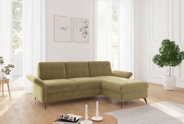 ROHOVÁ SEDAČKA, textil, olivovozelená Sit & More - Sedačky, Online Only