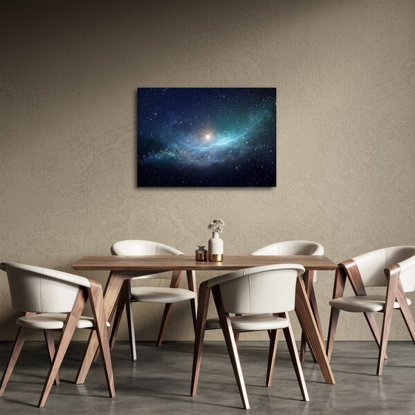 Obraz - Hviezdy a hmlovina (70x50 cm)