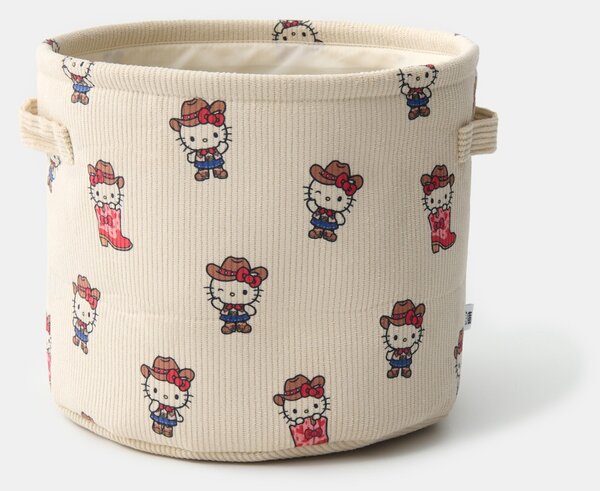 Sinsay - Dekoratívny úložný kôš Hello Kitty - krémová