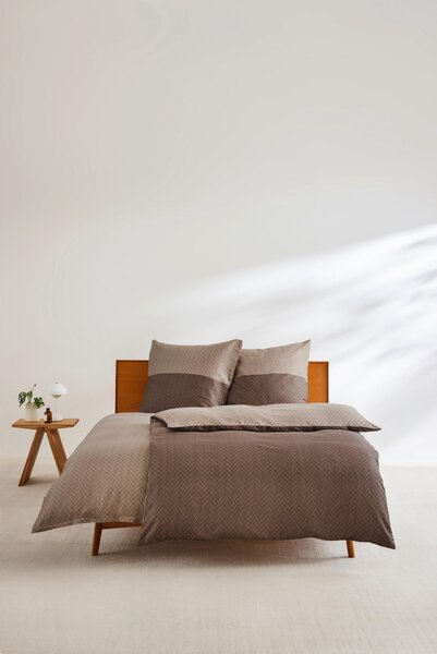 POSTEĽNÁ BIELIZEŇ, makosatén, hnedá, 135/200 cm S. Oliver - Online Only bytové doplnky, Online Only