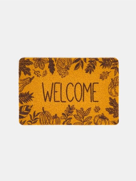 Sinsay - Vstupná rohožka s nápisom Welcome - pšenicová