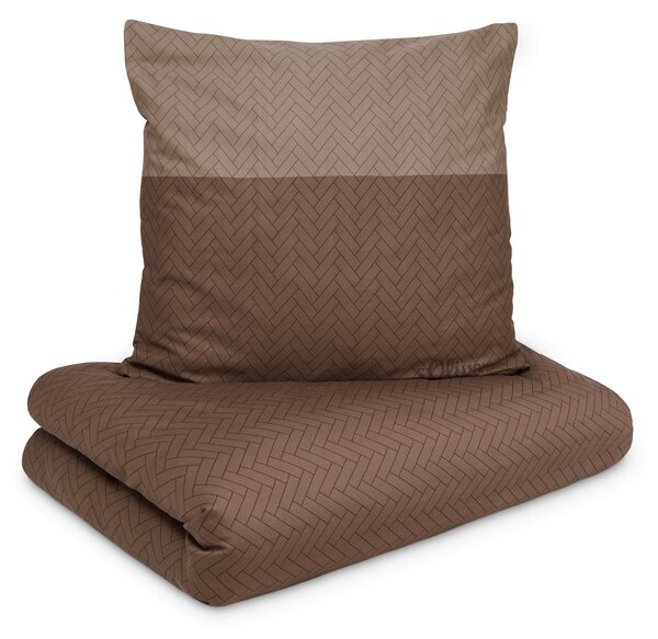 POSTEĽNÁ BIELIZEŇ, makosatén, hnedá, 135/200 cm S. Oliver - Online Only bytové doplnky, Online Only