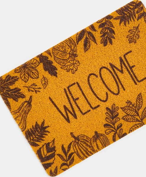 Sinsay - Vstupná rohožka s nápisom Welcome - pšenicová
