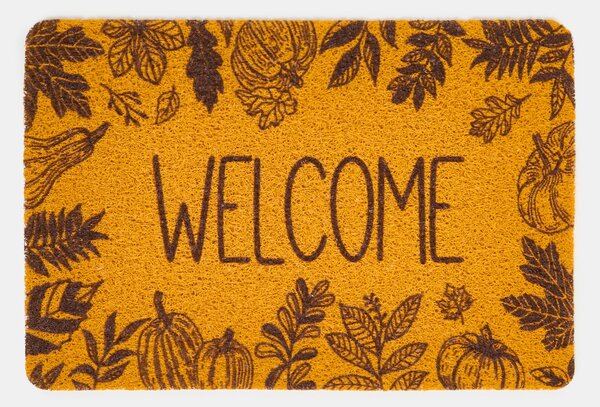Sinsay - Vstupná rohožka s nápisom Welcome - pšenicová